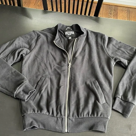 [Victoria’s Secret] Black Bomber Jacket - Picture 2 of 4